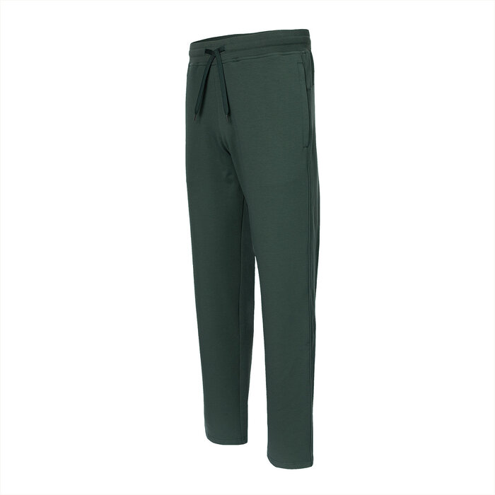 The Indian Maharadja Men Cottton Track Pant Hunter Green