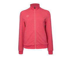 The Indian Maharadja Women Cotton Track Jacket Berry Rose