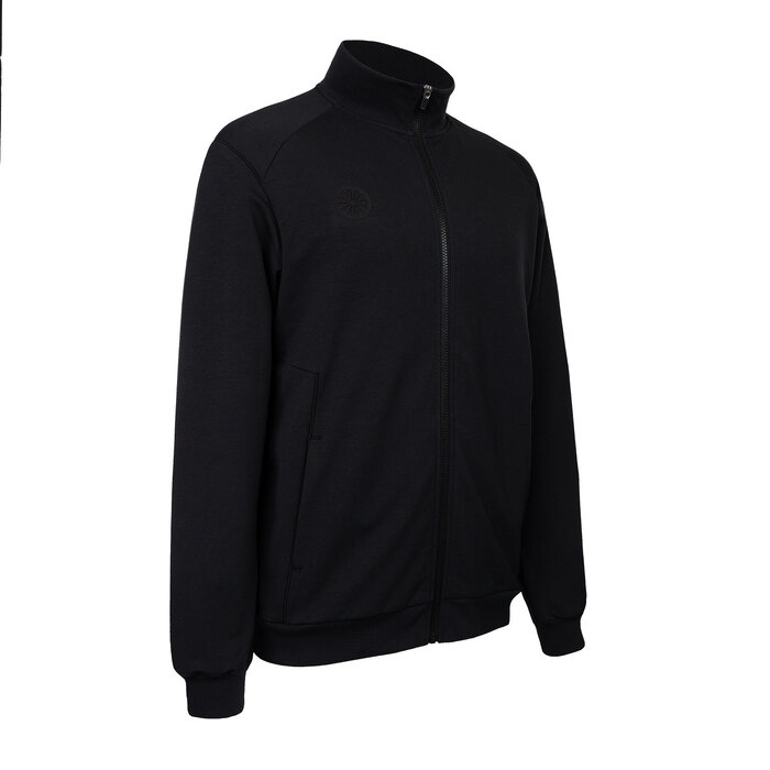 The Indian Maharadja Men Cotton Track Jacket Black