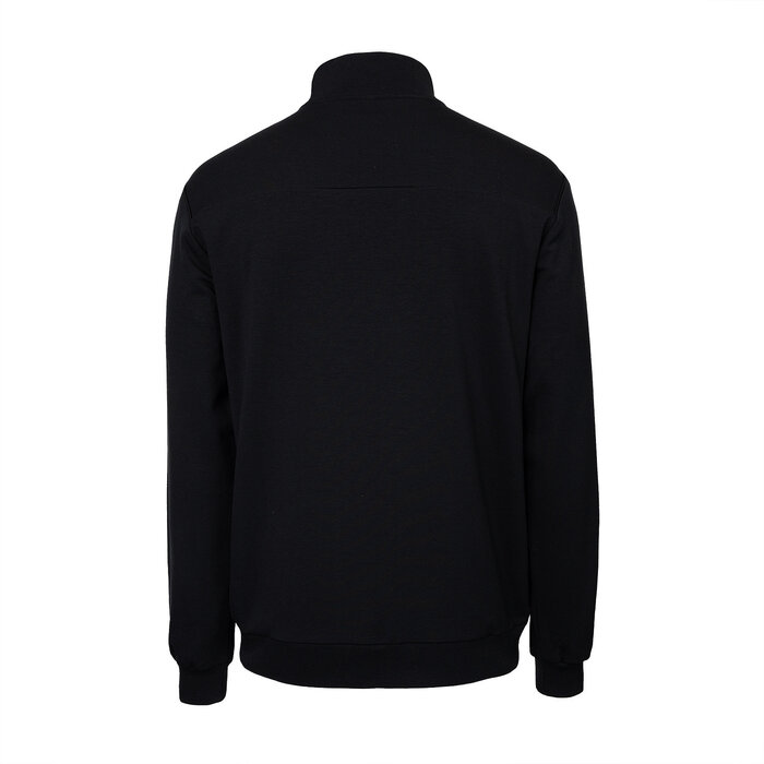The Indian Maharadja Men Cotton Track Jacket Black