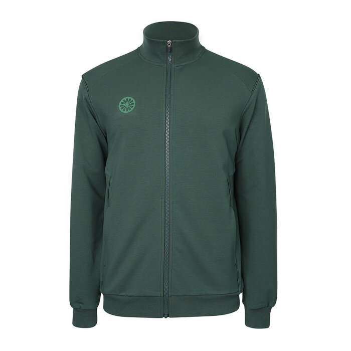 The Indian Maharadja Men Cotton Track Jacket Hunter Green
