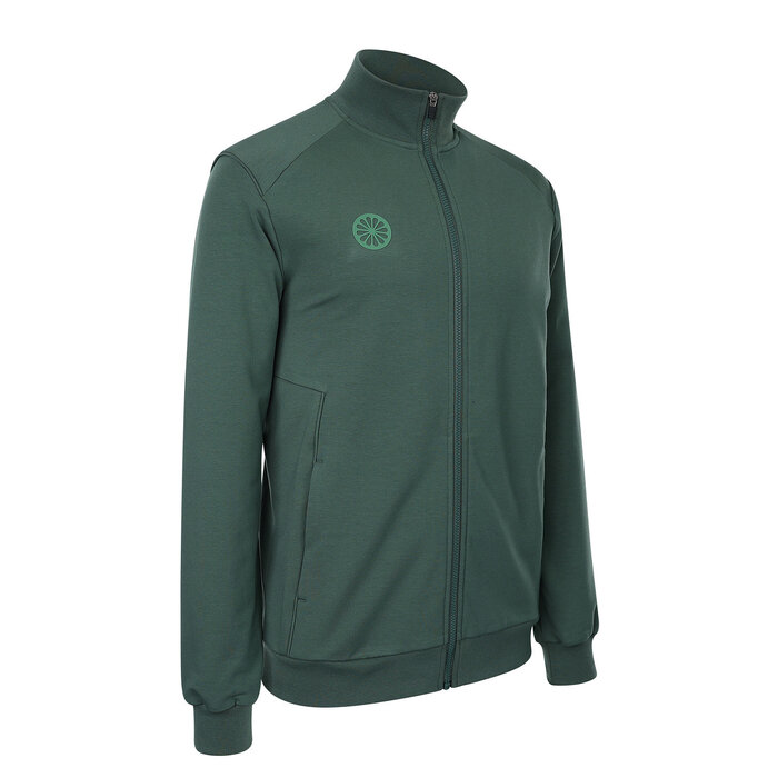 The Indian Maharadja Men Cotton Track Jacket Hunter Green