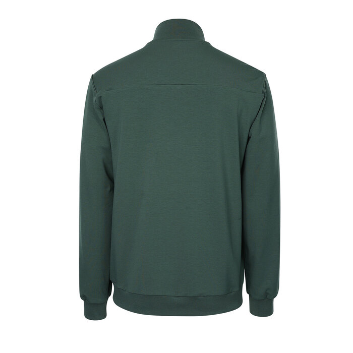 The Indian Maharadja Men Cotton Track Jacket Hunter Green