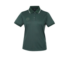 The Indian Maharadja Women Pique Polo Hunter Green