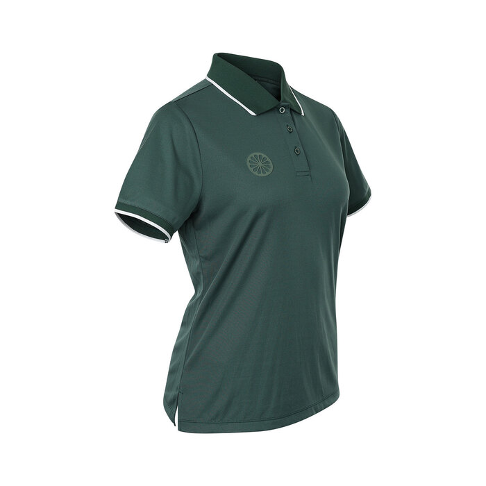 The Indian Maharadja Women Pique Polo Hunter Green