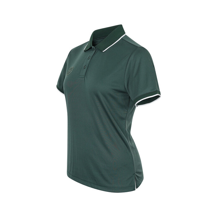 The Indian Maharadja Women Pique Polo Hunter Green