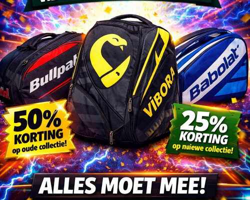 Vibora Bag Deals Weekend...Komend Weekend Padelshop Vibora Tassen Actie: Tot 50% Korting op Alle Padel Tassen!