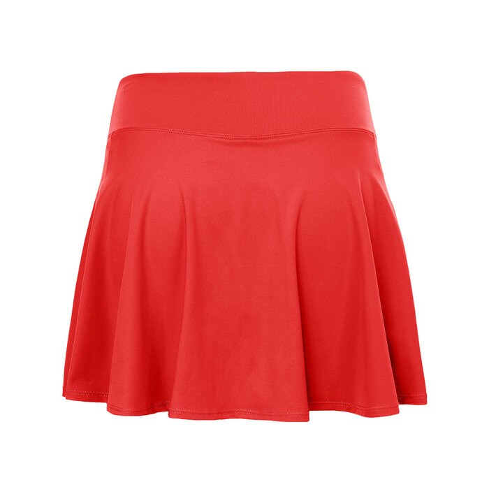 Indian Maharadja Women Flowing Skirt Ruby Red