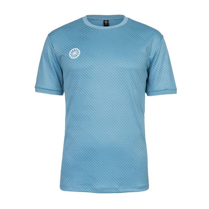 Indian Maharadja Men Pique Printed Tee Serene Blue