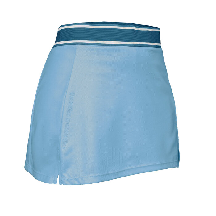 Indian Maharadja Women Pique Skirt Serene Blue