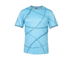 Indian Maharadja Men Pique Smash Tee Serene Blue