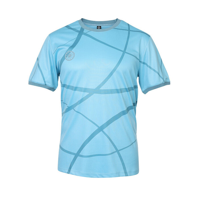 Indian Maharadja Men Pique Smash Tee Serene Blue
