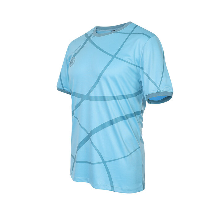 Indian Maharadja Men Pique Smash Tee Serene Blue