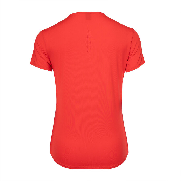 Indian Maharadja Women Breeze Round Neck Tee Ruby Red