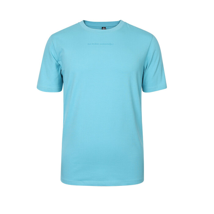 Indian Maharadja Men Cotton Tee Serene Blue