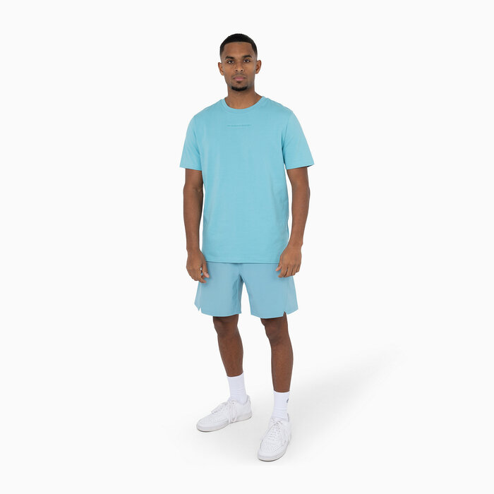 Indian Maharadja Men Cotton Tee Serene Blue