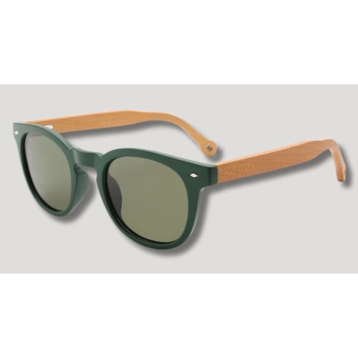 Parafina Cala Rubber Green Sunglasses