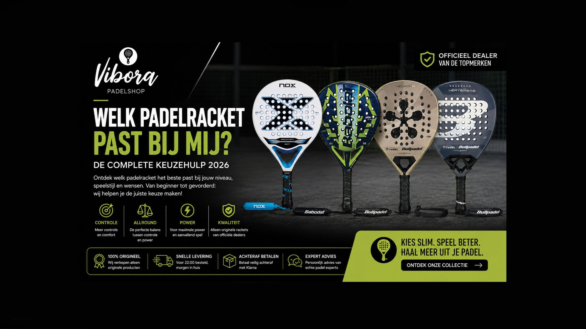 Welk padelracket past bij mij? Complete keuzehulp 2026