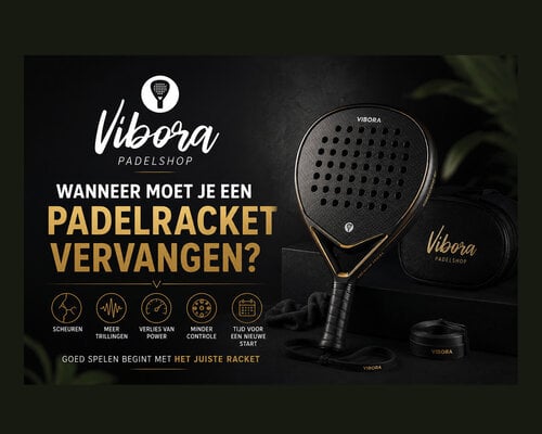 Wanneer moet je een padelracket vervangen? 10 signalen dat het tijd is