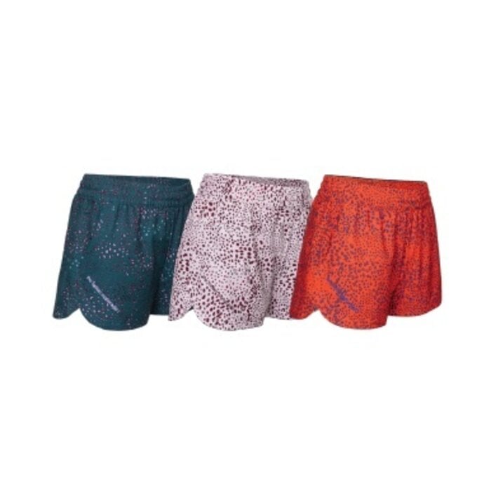 The Indian Maharadja Women 2 In 1 Agility Short Orange Syrup