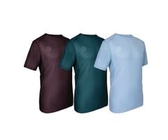 Indian Maharadja Men Dry Touch Tee Dark Berry
