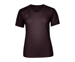 Indian Maharadja Women Dry Touch Tee Dark Berry