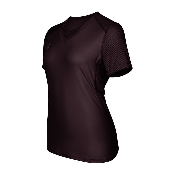 Indian Maharadja Women Dry Touch Tee Dark Berry