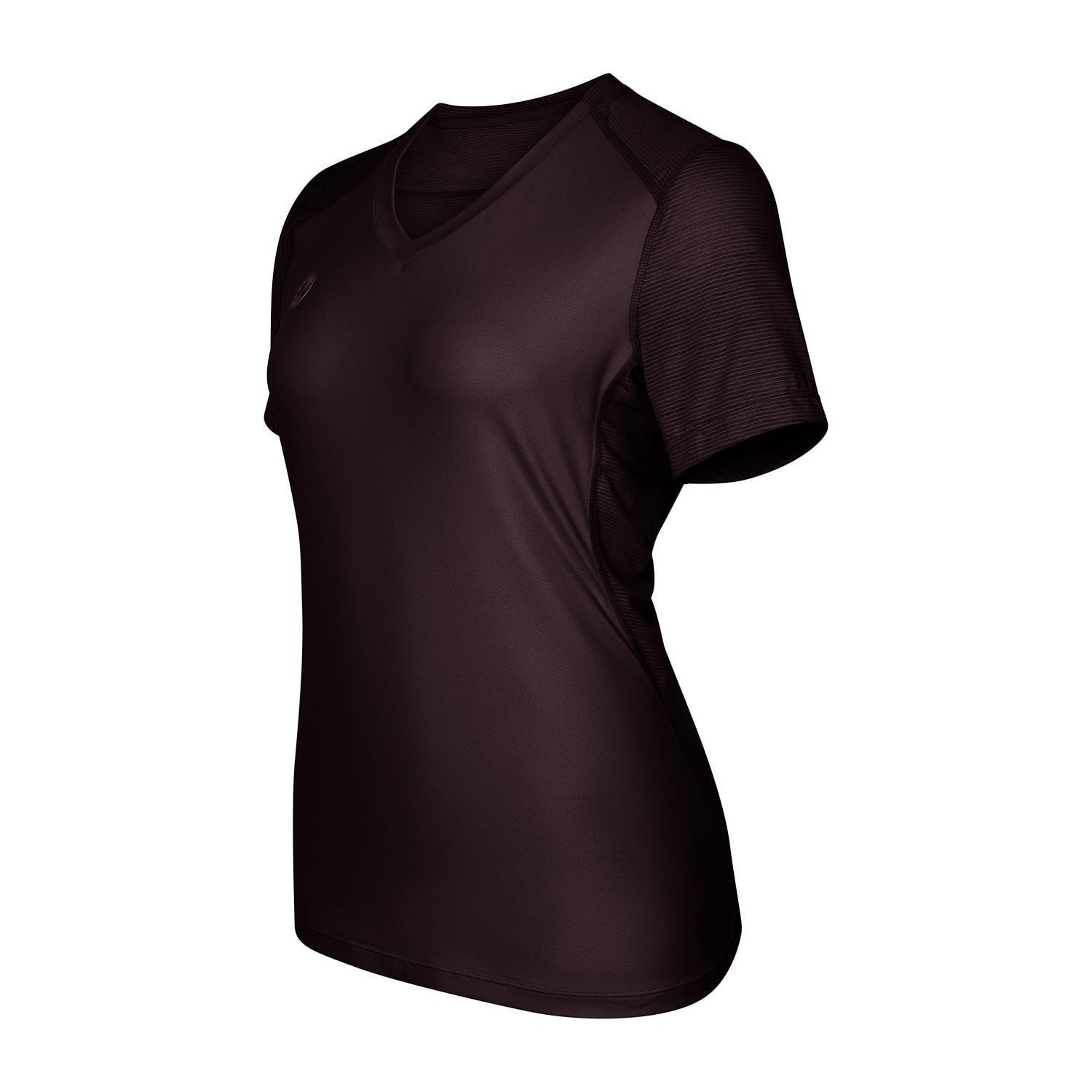 Indian Maharadja Women Dry Touch Tee Dark Berry