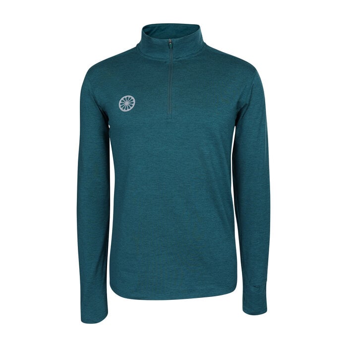 The Indian Maharadja Men Half Zip Long Sleeve Ocean
