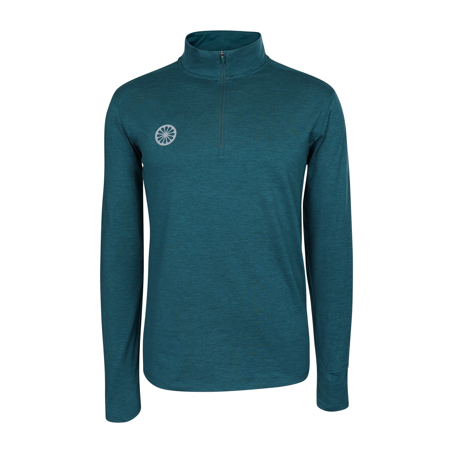 The Indian Maharadja Men Half Zip Long Sleeve Ocean