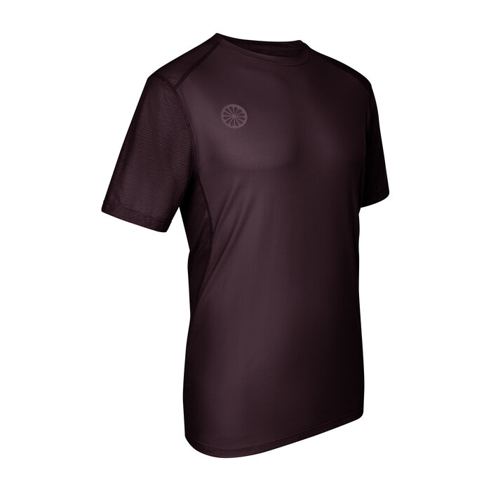 Indian Maharadja Men Dry Touch Tee Dark Berry