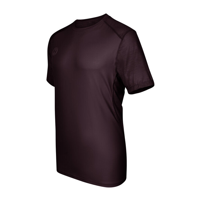 Indian Maharadja Men Dry Touch Tee Dark Berry
