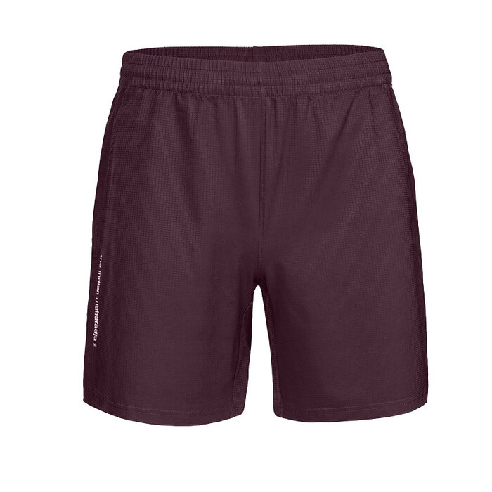The Indian Maharadja Men Ripstop Retro Short Dark Berry