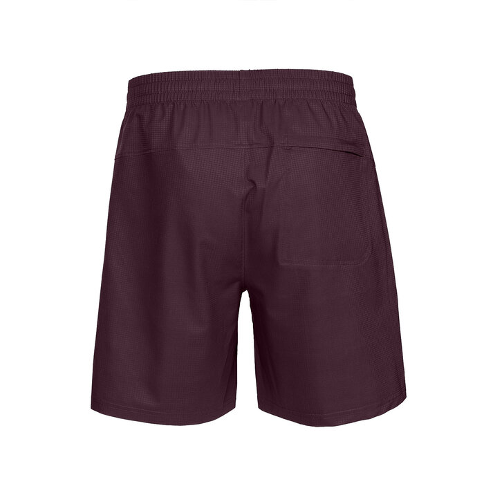 The Indian Maharadja Men Ripstop Retro Short Dark Berry