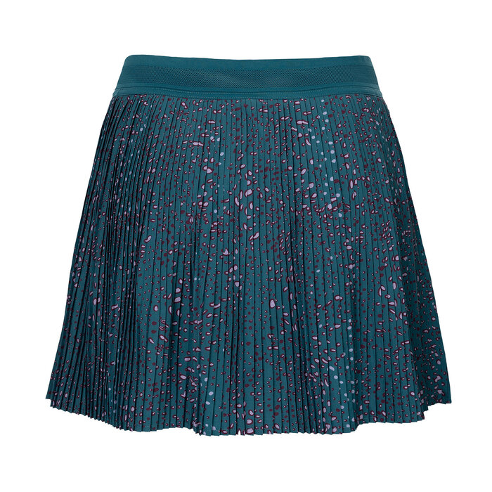 The Indian Maharadja Women Fine Pleated Skirt Ocean