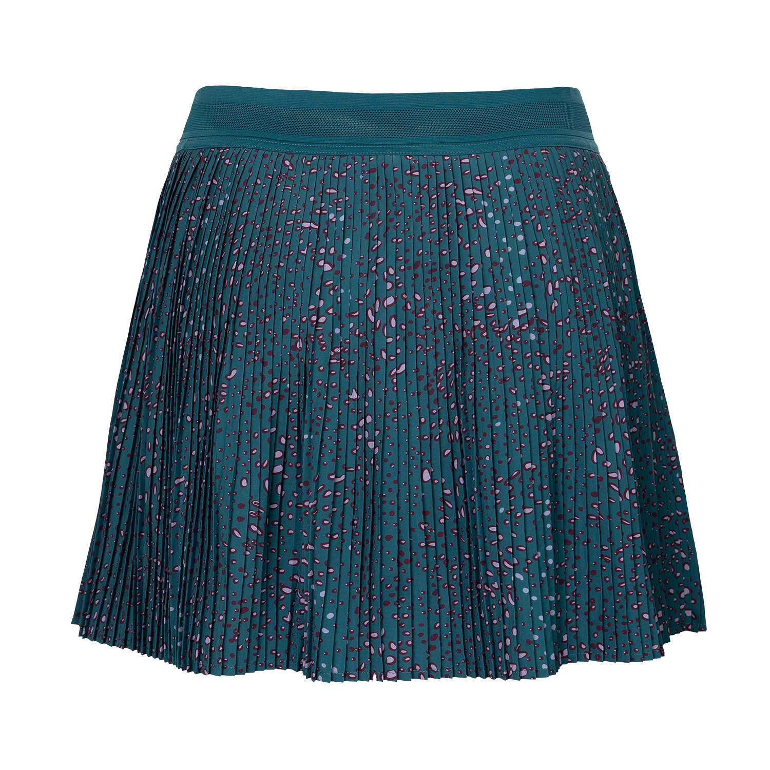 The Indian Maharadja Women Fine Pleated Skirt Ocean