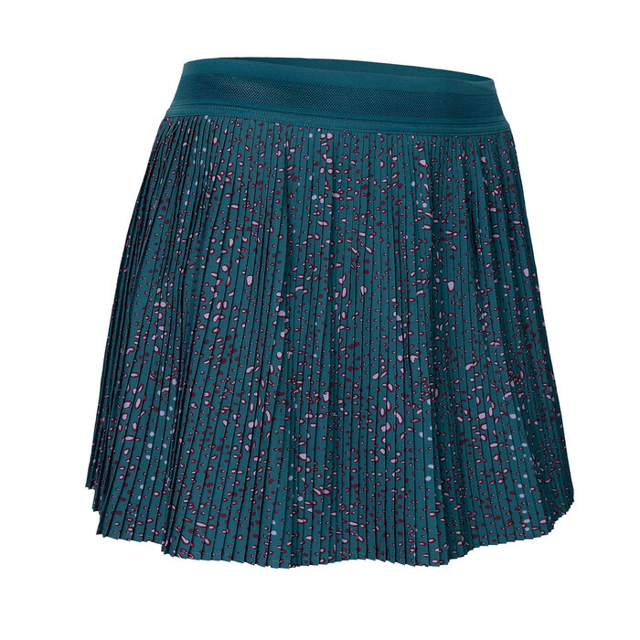 The Indian Maharadja Women Fine Pleated Skirt Ocean