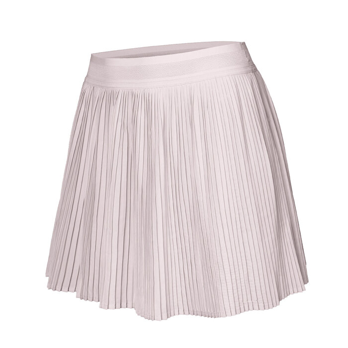 The Indian Maharadja Women Fine Pleated Skirt Pale Pink