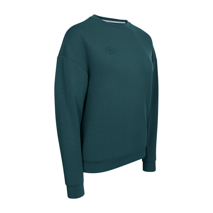 The Indian Maharadja Women Soft Supreme Sweater Ocean