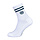 Striped Crew Sock Ocean