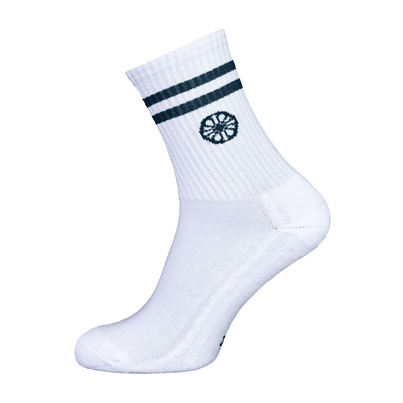 The Indian Maharadja Striped Crew Sock Ocean