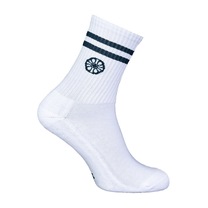 The Indian Maharadja Striped Crew Sock Ocean