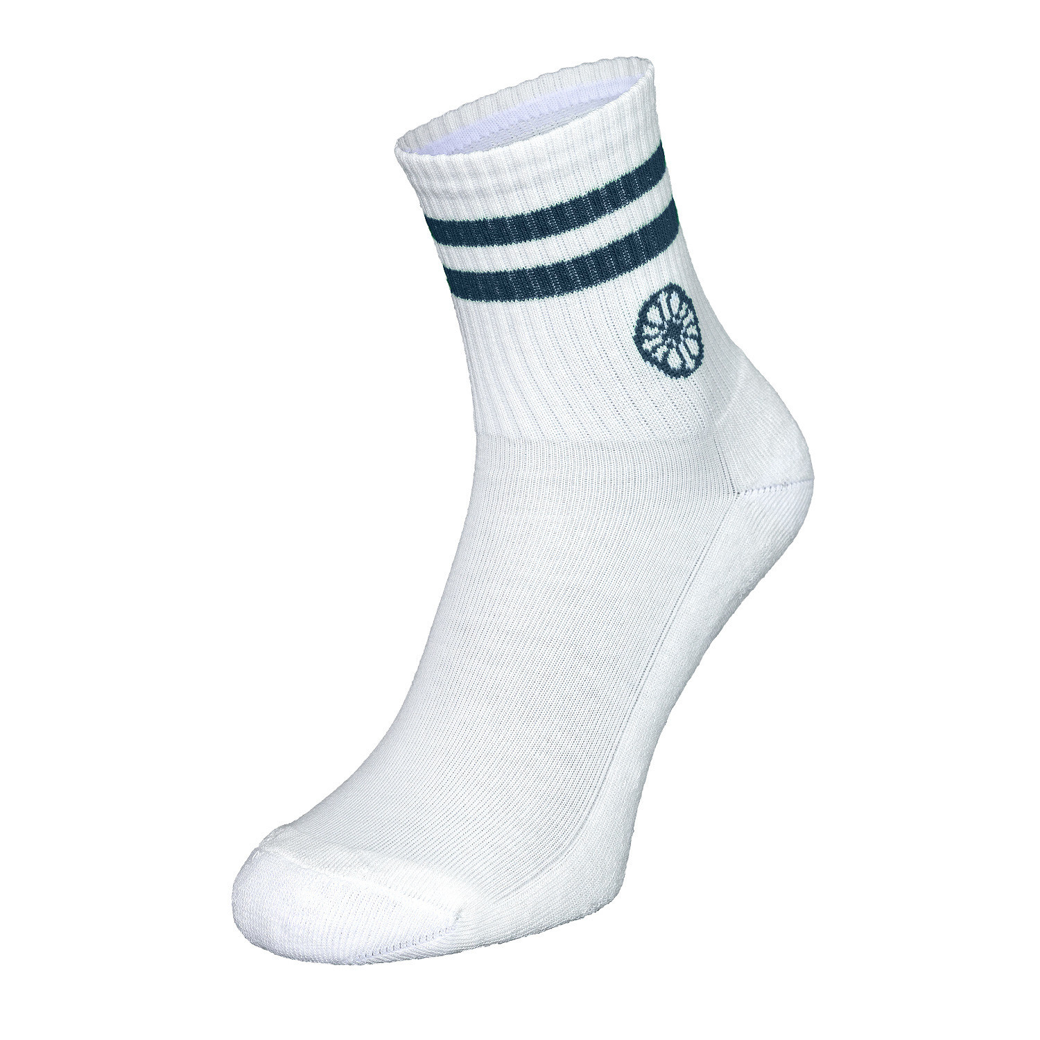 The Indian Maharadja Striped Short Sock Ocean