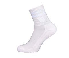 The Indian Maharadja Striped Short Sock Pale Pink
