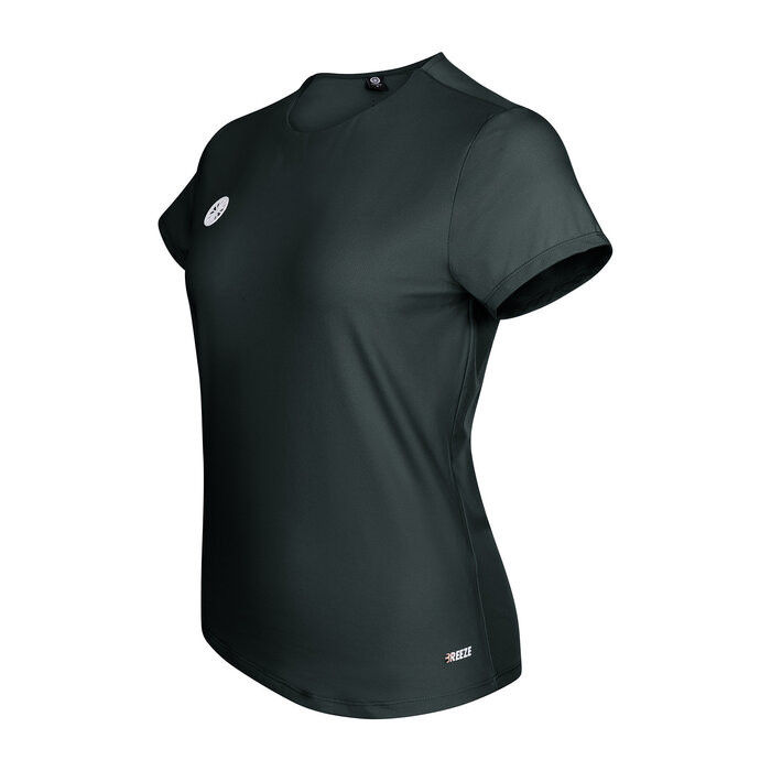 The Indian Maharadja Women Breeze Round Neck Tee Urban Grey