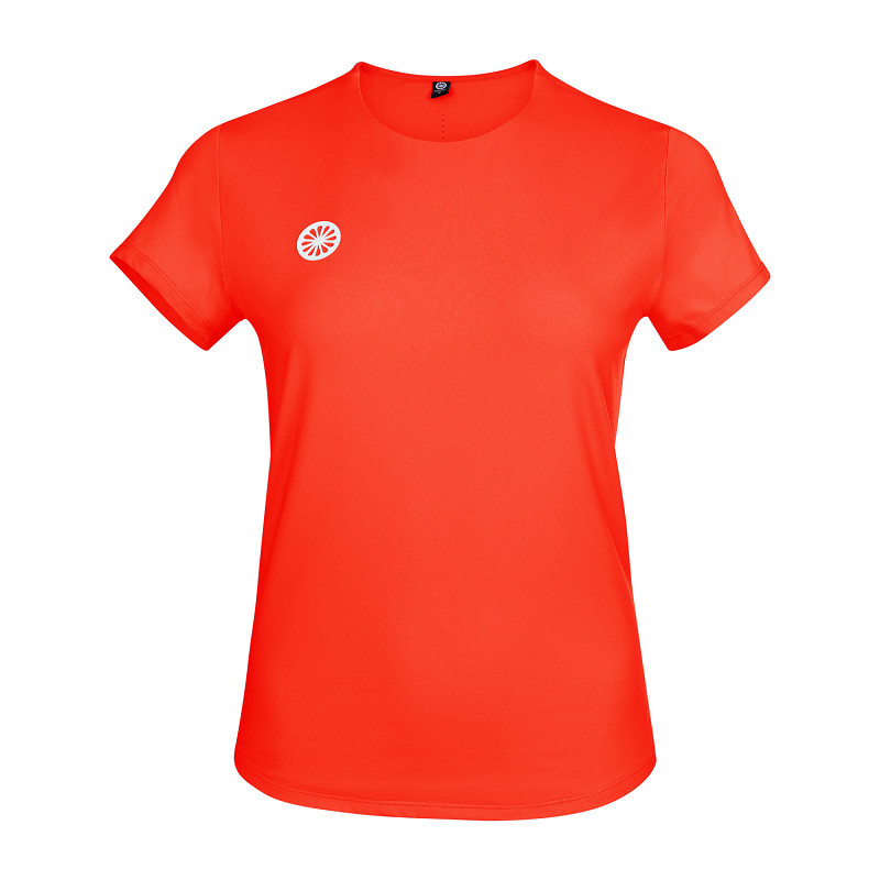 The Indian Maharadja Women Breeze Round Neck Tee Orange Syrup