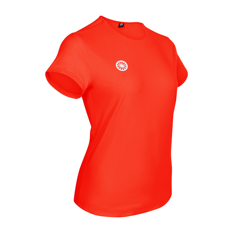 The Indian Maharadja Women Breeze Round Neck Tee Orange Syrup