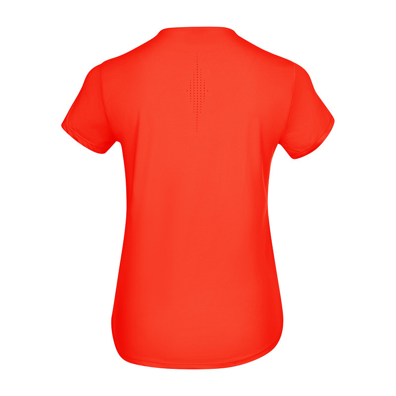 The Indian Maharadja Women Breeze Round Neck Tee Orange Syrup