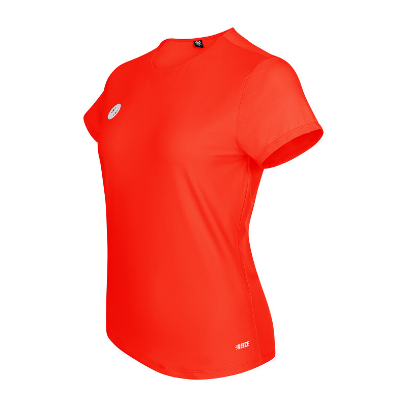 The Indian Maharadja Women Breeze Round Neck Tee Orange Syrup