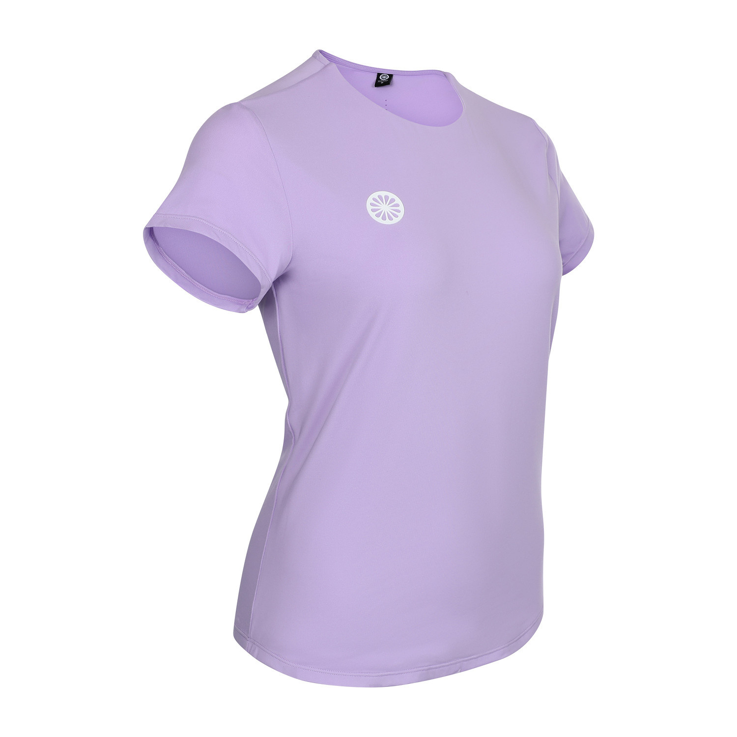 The Indian Maharadja Women Breeze Round Neck Tee Violet Rose